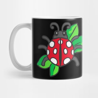 Ladybug Adoniskäfer cockchafer lucky ladybug luck Mug